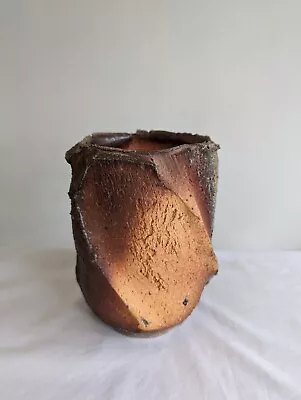 Buy 1990's Herve Rousseau Art Ceramic Wood Fired Large Pot. La Borne France.  • 435£