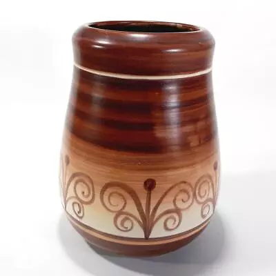 Buy Beit Hayotser 1970s Vintage Retro Vase Made In Israel Jewish Studio Art Pottery • 43.09£