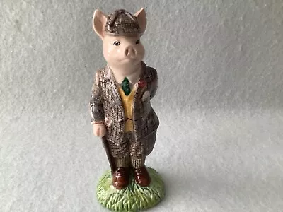 Buy Beswick Country Folk Series Gentleman Pig Ec4 Mint Condition • 15£
