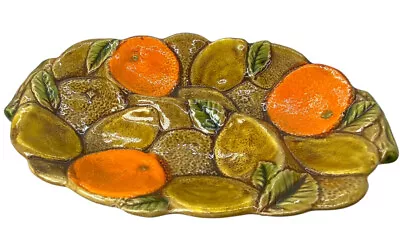 Buy 1970's Inarco Orange Spice Divided Serving Dish • 11.38£