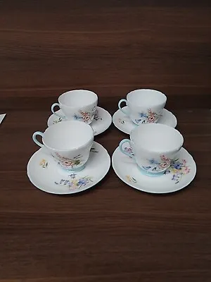 Buy Stunning Shelley 'Wildflower' Bone China Cups And Saucers  • 25£