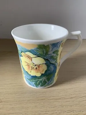 Buy Queens Fine Bone China Yellow Flower Vintage Mug • 12£