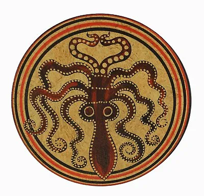 Buy Minoan Art Pottery Pyxis - Octopus - Jewellery Box - Ancient Crete • 70.80£