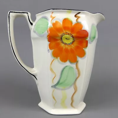 Buy Art Deco Vintage Arthur Wood Longport Hand Painted Floral Jug 16cm High |75 • 18.50£