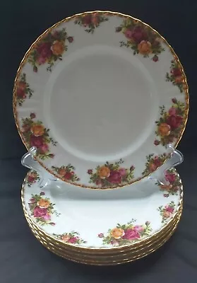 Buy Royal Albert Old Country Roses Dinner Plates X6 • 50£