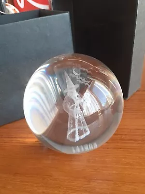 Buy 3D Laser Etched Glass Paperweight Wizard • 12£