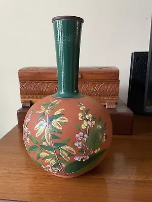 Buy Anitico Torquay Type Terracotta  HandPainted Numbered Marked Vase/bottle • 33.63£