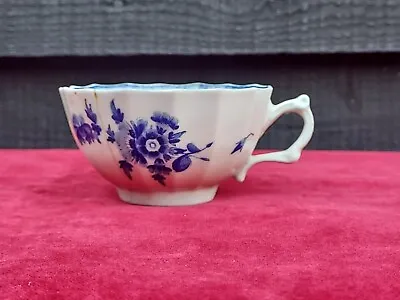 Buy Antique Georgian Worcester Blue & White Porcelain Teacup, First Period, 18C • 8£