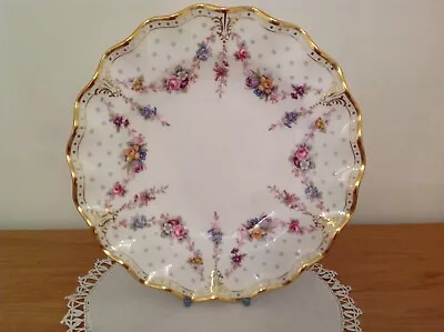 Buy Royal Crown Derby Royal Antoinette Large Dinner Plate Perfect Condition • 44.99£