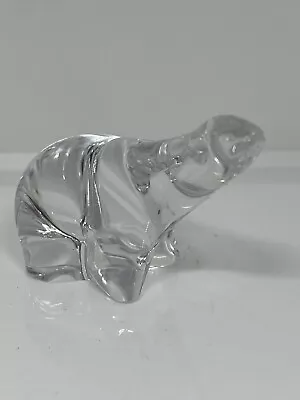 Buy Mid Century Modernist Style, Clear Crystal/Glass Polar Bear Figure. Swedish Type • 14£