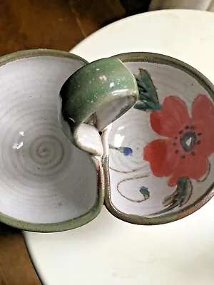 Buy VINTAGE STUDIO POTTERY MIKE FOSTER CORNWALL FLOWER 60s  • 12£