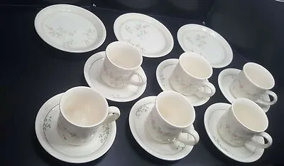 Buy Vintage Biltons Tea Coffe 15 Piece Set Rose Garden Trellis Pattern Cups & Plates • 13.99£