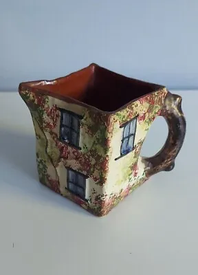 Buy Bovey Tracey Pottery Devon Ceramic Cottage House Milk Jug Hand-painted • 6£