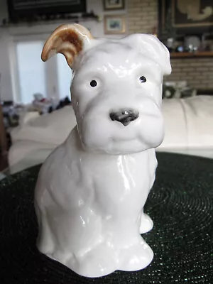 Buy Vtg RARE Beswick Large Seated Sealyham Terrier Puppy Dog White Porcelain # 7869 • 46.54£