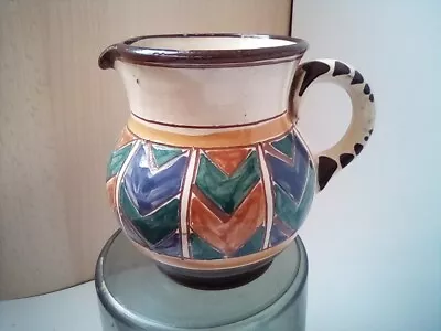 Buy Honiton Collard Pottery Devon   Jug  9.5 Cm Shape 29 Jazz • 12£