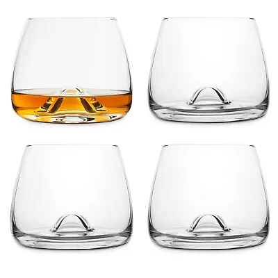 Buy Final Touch Durashield 100% Lead-free Crystal Whisky Glasses Drinking Set Of 4 • 29.99£