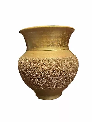 Buy Copper Tone Pottery Vase Middle East Vintage  • 12.33£