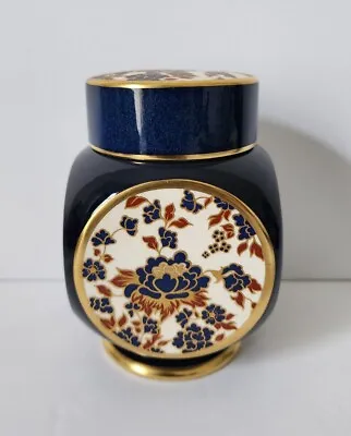 Buy Antique Carlton Ware Covered Ginger Jar Imari English Pottery Cobalt & Gold  • 70.88£