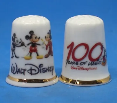 Buy Birchcroft China Thimble - Disney 100 Years Of Magic - Free Dome Box • 4.95£
