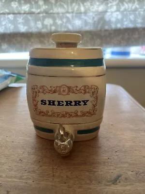Buy Sherry Barrel 1950's Gilbet Ltd Royal Victoria Sherry Barrel By Wade Pottery • 7£