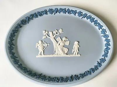 Buy Wedgwood TriColour Jasperware Tray Cupid And Psyche  • 95£