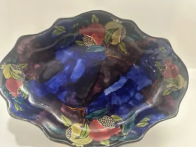 Buy Rubens Ware Hancock & Sons Pomegranate Bowl 10” Art Nouveau  EUC • 42.68£