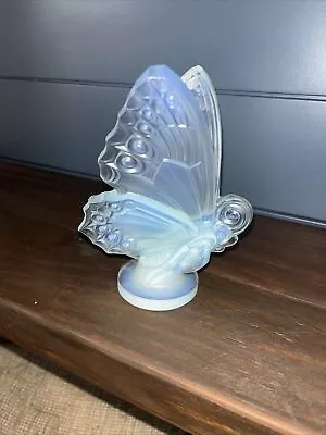 Buy RARE Sabino Opalescent Glass Large Butterfly OPEN Wings  5.75”X4.74”x4.25” B154 • 359.64£