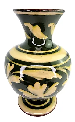 Buy Early 1900s England Art Nouveau Aller Vale / Torquay / Exeter Pottery Vase Green • 66.91£