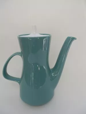 Buy Poole Pottery Twintone Cameo Celeste Green Coffee Pot FREE P&P • 9£