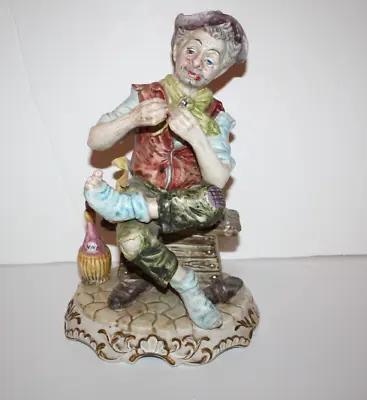 Buy Rare Vintage Capodimonte Collection Signed Porcelain Fantechi Italy Figurine • 75£