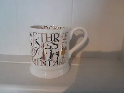 Buy Emma Bridgewater 1/2 Pint Mug, 22 Carat Gold, We Three Kings Rare Displayed Only • 25£