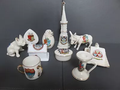Buy Crested China Job Lot X 9 - Unbranded - Various Crests & Subjects • 15£