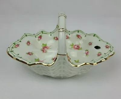Buy Grimwades Winton Antique Egg Warmer - Porcelain Wicker Basket  Floral Pink Roses • 45£