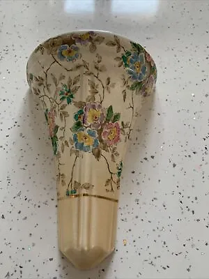 Buy Decoro Pottery Vintage Retro Deco Wall Vase Pocket Collectible  • 20£