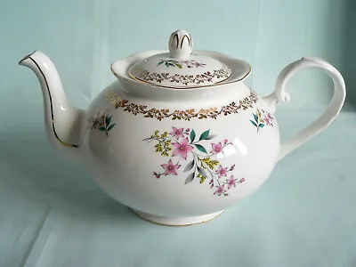 Buy ROYAL GRAFTON  English Bone China Teapot  Spring Floral  Pattern • 19.99£
