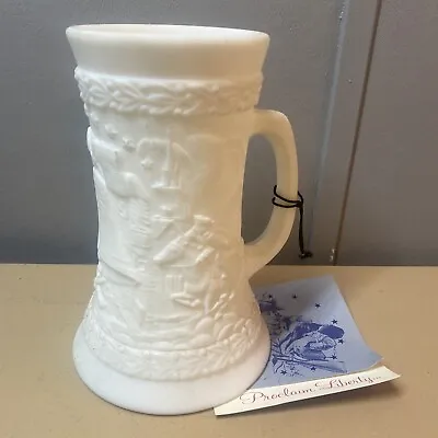 Buy Fenton Glass Handmade White Milkgalss Proclaim Liberty Mug Vintage Bicentennial • 23.86£