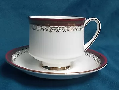 Buy Paragon Holyrood  Red Tea Cup And Saucer • 12.50£