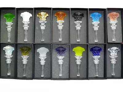 Buy Rosenthal Versace Glass Crystal Wine Bottle Stoppers 14 Collection New & Boxed • 595£