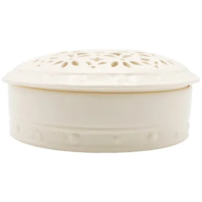 Buy Royal Creamware Trinket Box Occasions Pierced 15.5cm Collectable Piece OC42 • 15.10£
