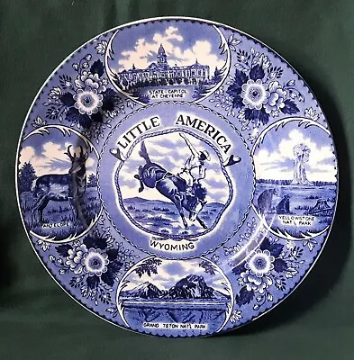 Buy Myotts Fine Staffordshire Ware Little America Wyoming Ironstone Dinner Plate • 24.95£