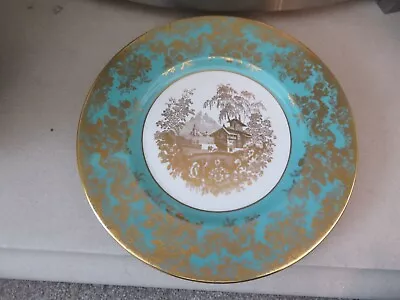 Buy *rare* Minton China Chinese Scene T Goode Plate 10.5 Inch Dia *gold Gilded* 1958 • 30£