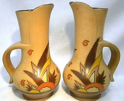 Buy Art Deco Brentleigh Ware Jug / Vase X 2 • 29.99£