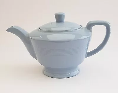 Buy Delightful Collectable Vintage Woods Ware Small Blue Iris Teapot • 12£