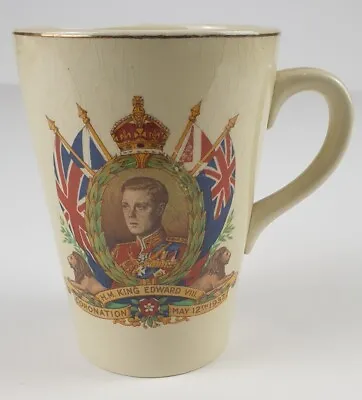 Buy 5751 Commemorative Edward VIII Coronation Mug Nelson Ware • 15£