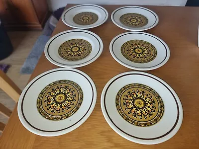 Buy 6 English Ironstone Tableware - Morocco - Vintage Plates • 7.99£