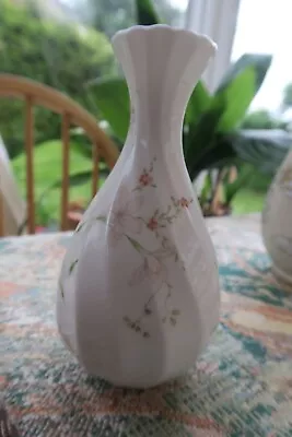 Buy Wedgwood Floral CAMPION Bud Vase Bone China Vintage Made In England 14cm Tall • 12.50£