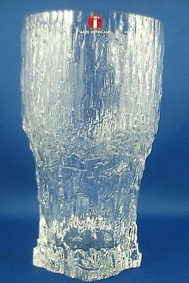 Buy Vintage IITTALA Finland ASLAK Scandinavian Art Glass HIGHBALL GLASS TUMBLER - AU • 61.72£