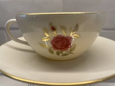 Buy Lenox China Roselyn Rose Set Of 2 Tea Cups And Saucers Vintage China (4 Pieces) • 21.73£