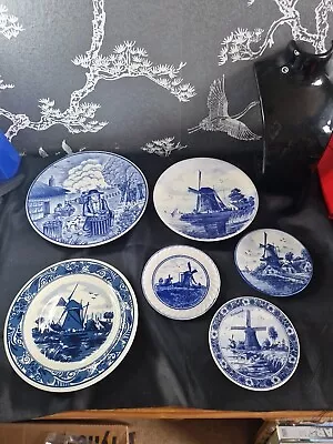 Buy Delft Blue And White Pottery Plates • 6.50£
