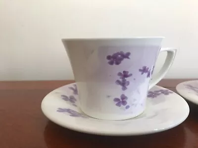 Buy Portmerion Pottery -  Lilac Meadow   - Tea Cup And Saucer • 3.50£